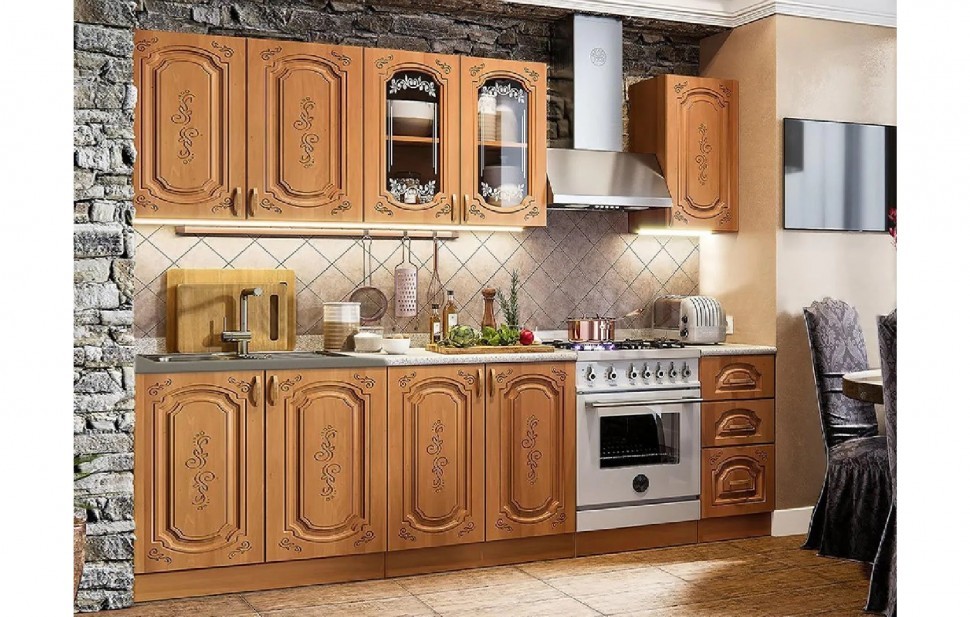

Миф Кухня МДФ Лиза-2 1800, Лиза-2