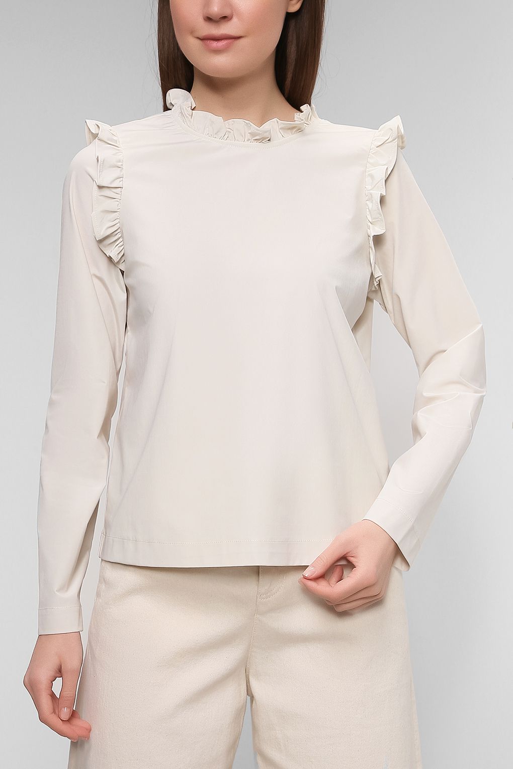 

Блуза женская Vero Moda 10243839 бежевая S, 10243839