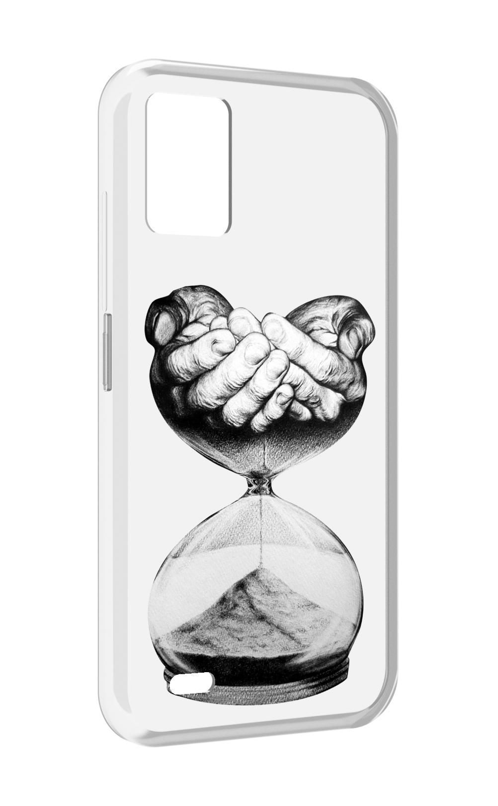 

Чехол MyPads часы жизни черно белый для UMIDIGI Bison 1, Прозрачный, Tocco