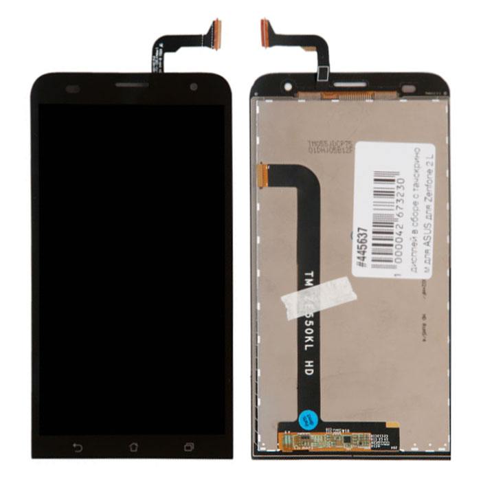 

Дисплей в сборе с тачскрином для Asus Zenfone 2 Laser (ZE550KL) чёрный (5.5"), PD-445637