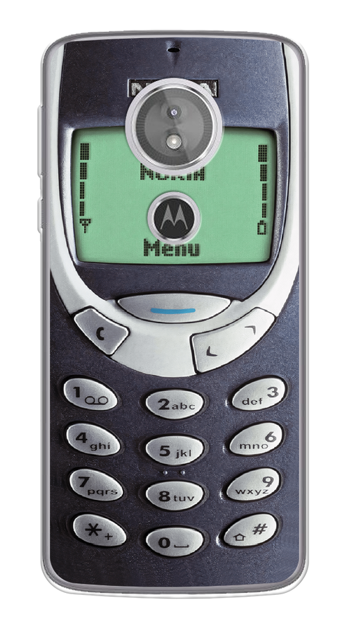 

Чехол Awog на Motorola Moto G6 Play / Моторола Мото G6 Плэй "Нокия", Разноцветный, 240950-5
