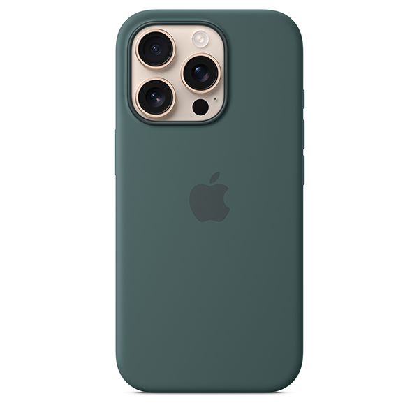 Чехол Apple Silicone Case with MagSafe для iPhone 16 Pro Lake Green MYYR3 11990₽