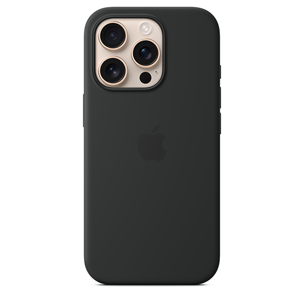 

Чехол Apple Silicone Case with MagSafe для iPhone 16 Pro Black (MYYJ3), Черный, Silicone Case with MagSafe