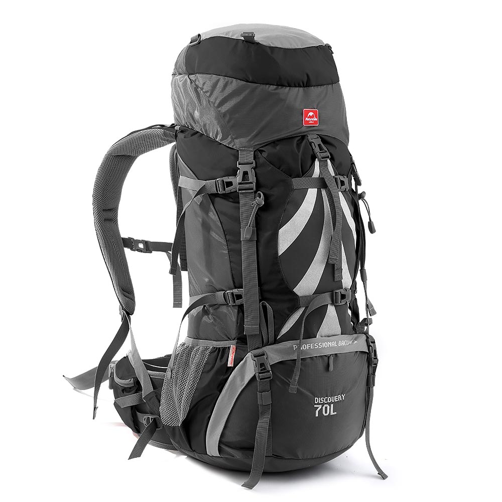 

Рюкзак Naturehike 2022 Backpacks 70L Black/Gray, Серый;черный, Backpacks 70L