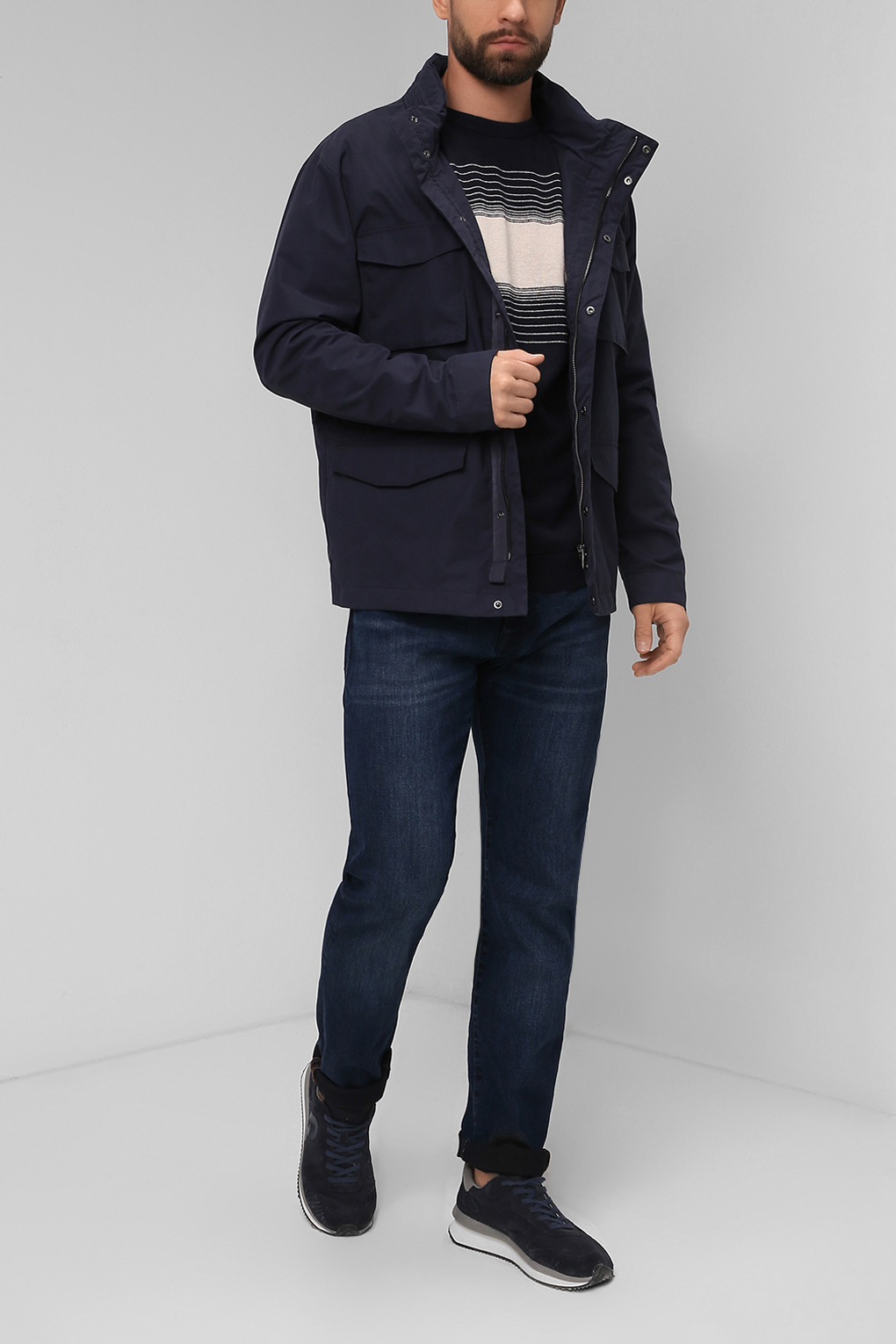 

Джемпер мужской Esprit 2063194 синий XL, 2063194