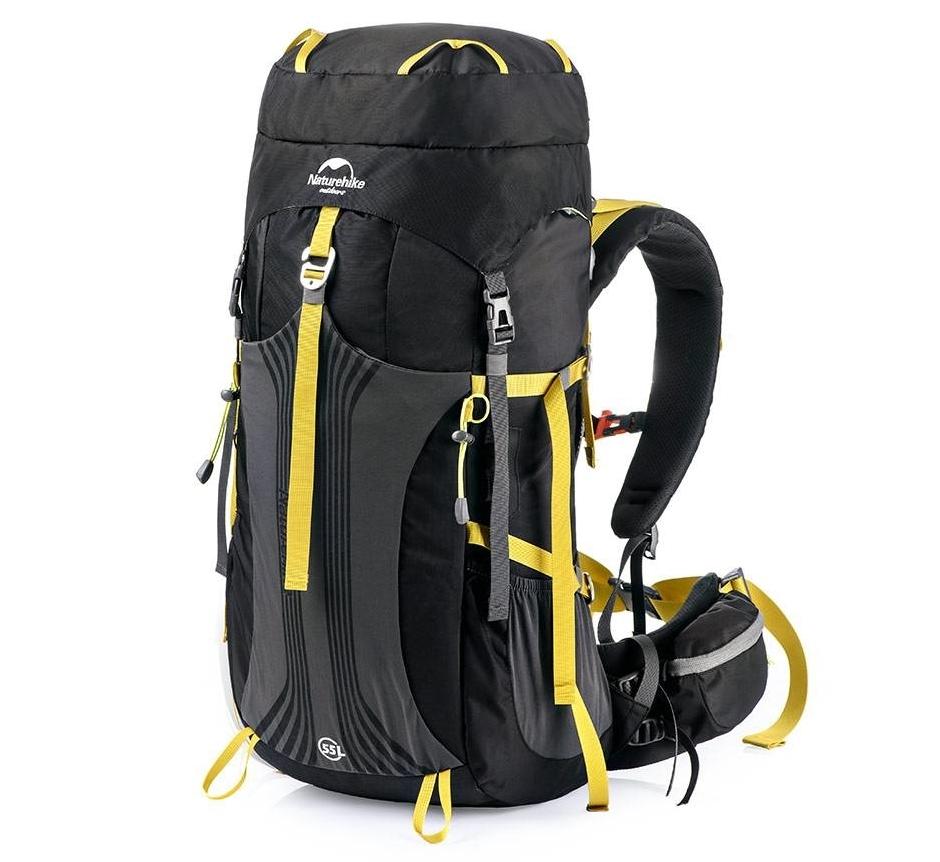 Рюкзак Naturehike 2022 Naturehike 65L Hiking Backpack Black