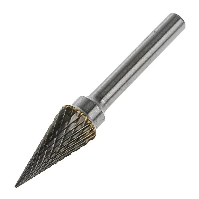 

Бор фреза шарошка Totem коническая d 12,5 L75 25мм, хвостовик 6мм 1шт, BFTSK