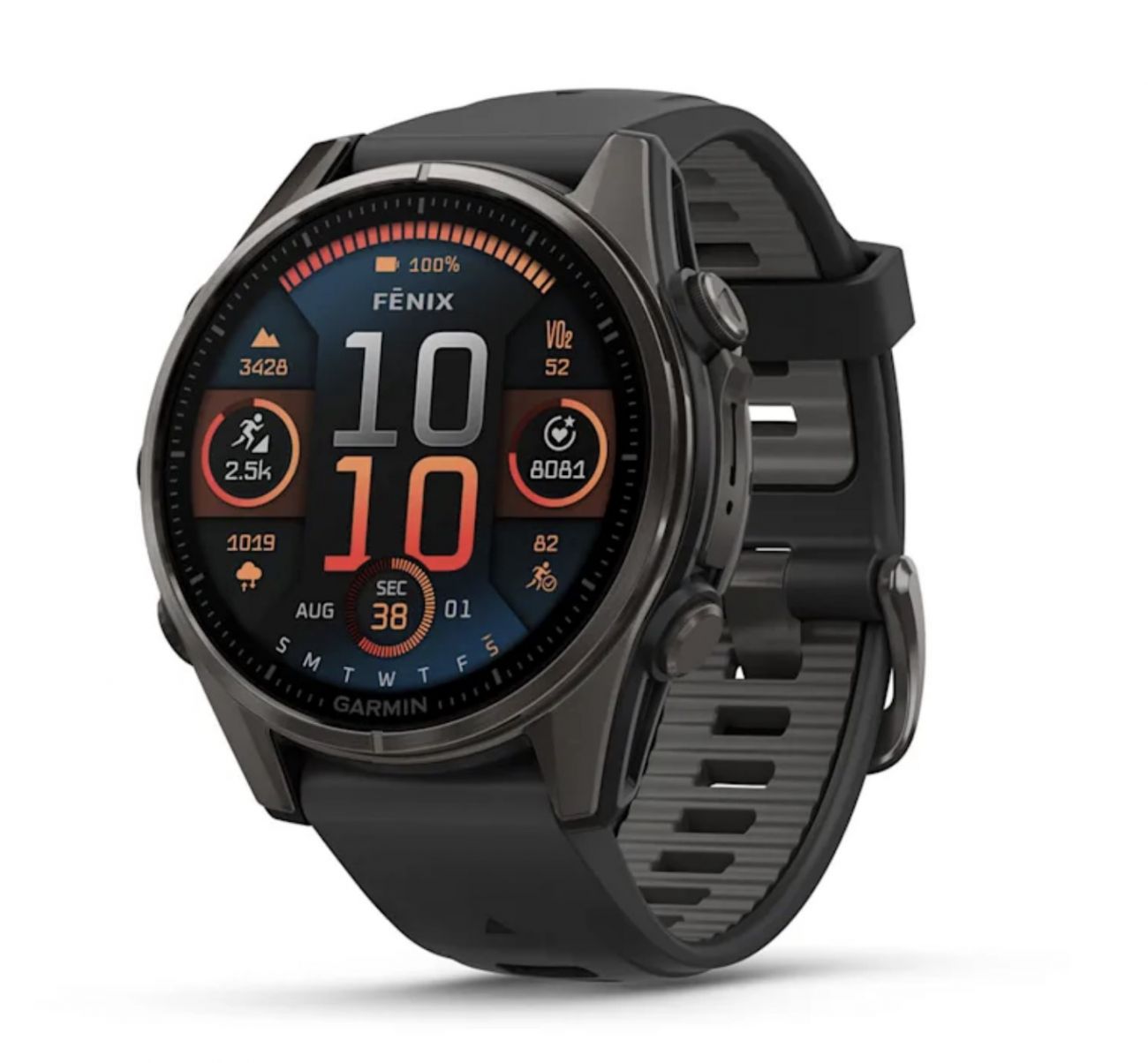 

Смарт-часы Garmin Fenix 8 AMOLED 43мм Gr/Bl, Fenix 8