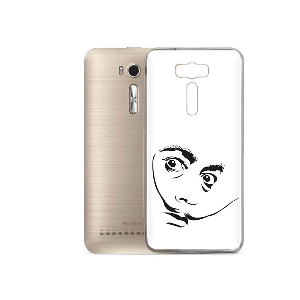 

Чехол MyPads Tocco для Asus ZenFone 2 Laser (ZE500KL) мужчина с длинными усами, Прозрачный, Tocco