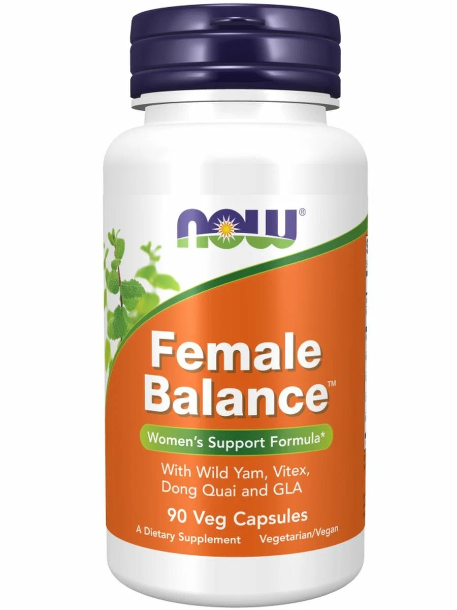 

Витамины для женщин NOW Female Balance 90 капсул, FEMALE BALANCE 90 капсул