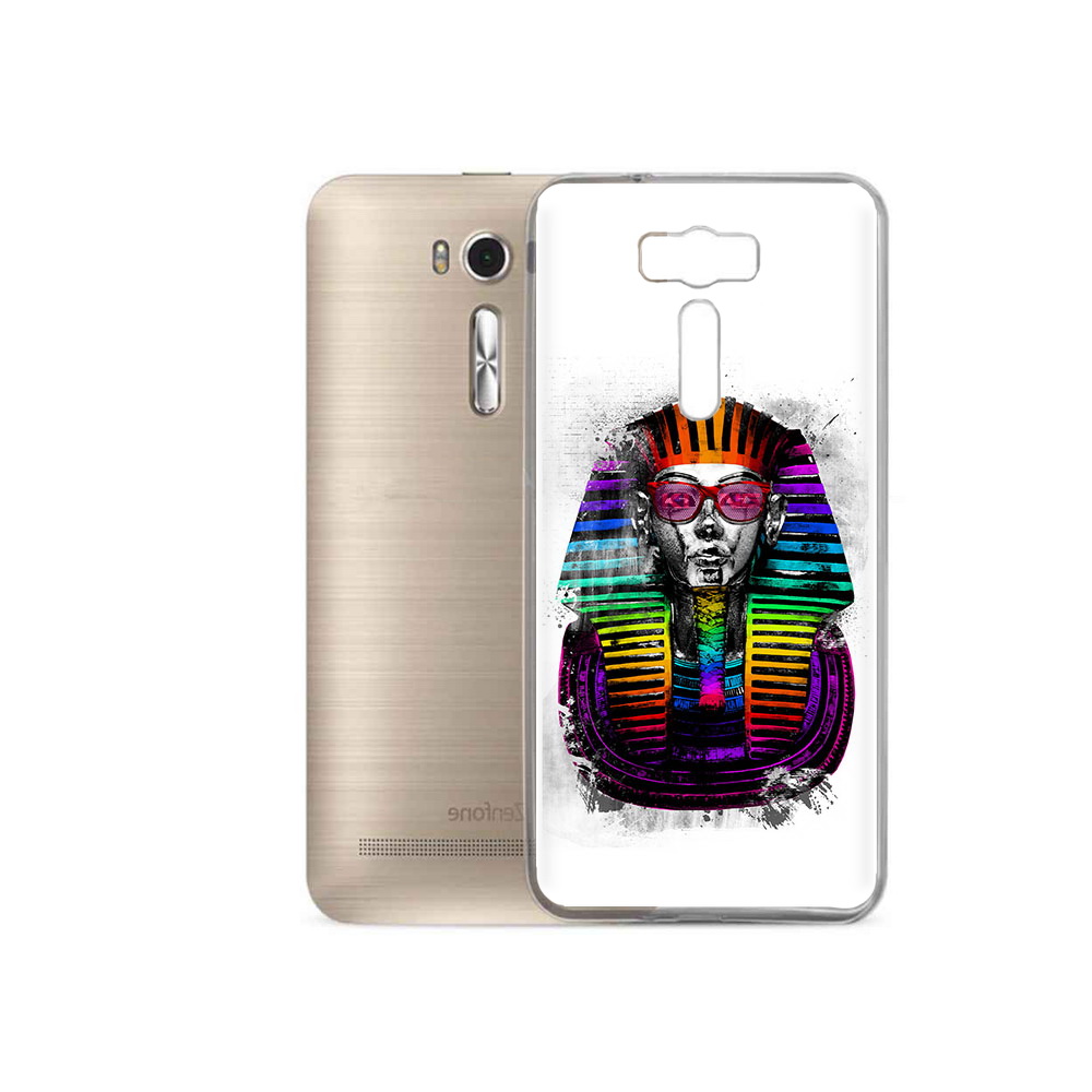 

Чехол MyPads Tocco для Asus ZenFone 2 Laser (ZE500KL) модная богиня, Прозрачный, Tocco