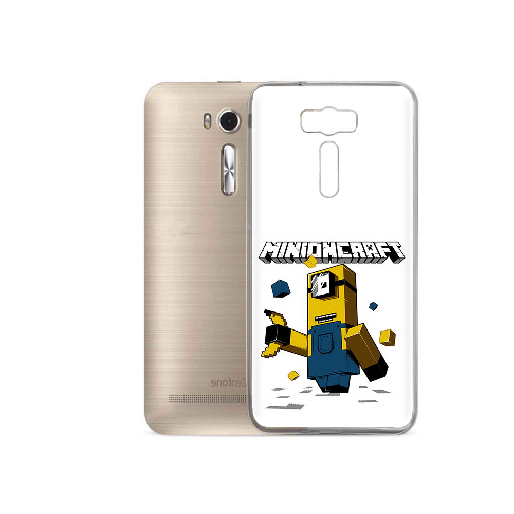 

Чехол MyPads Tocco для Asus ZenFone 2 Laser (ZE500KL) миньон, Прозрачный, Tocco