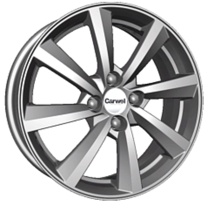 

Диск Литой R16 6J 4X100/54.1 Et49 Carwel Селигер Sl 00102606