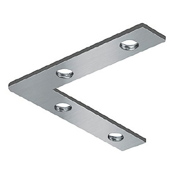 

Коннектор угловой для шинопровода Arte Lamp Linea accessories A484405L 50x9 мм, Серебристый