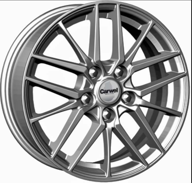 

Диск Литой R16 6.5J 5X114.3/67.1 Et43 Carwel Лача Gr 00102565