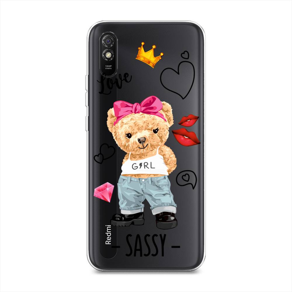 

Чехол на Xiaomi Redmi 9A "Sugar Mommy", Голубой;белый;розовый, 38950-6