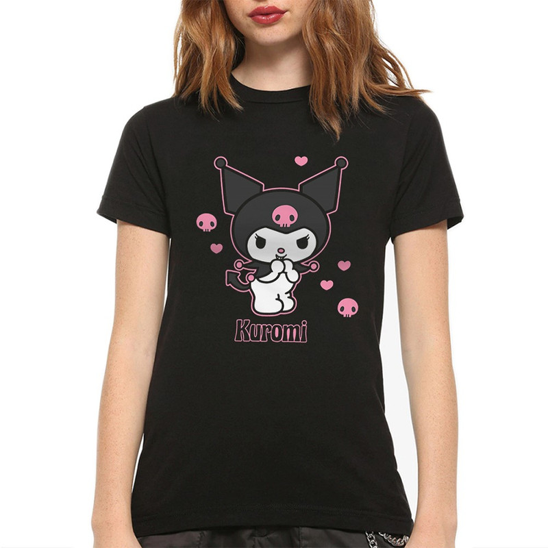 

Футболка женская Dream Shirts Kuromi Хелло Китти 1 черная XS, Черный, Kuromi Хелло Китти 1