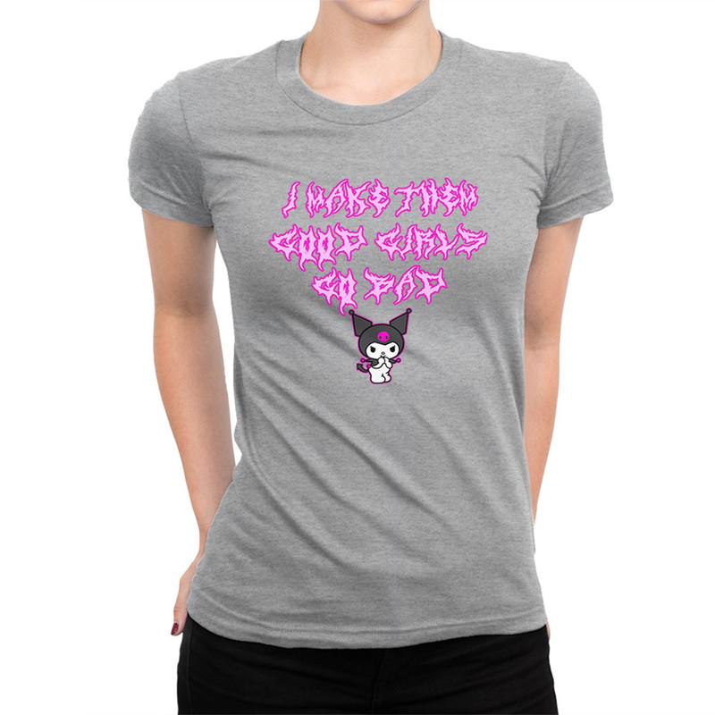 

Футболка женская Dream Shirts Hello Kitty Куроми 1 серая M, Серый, Hello Kitty Куроми 1