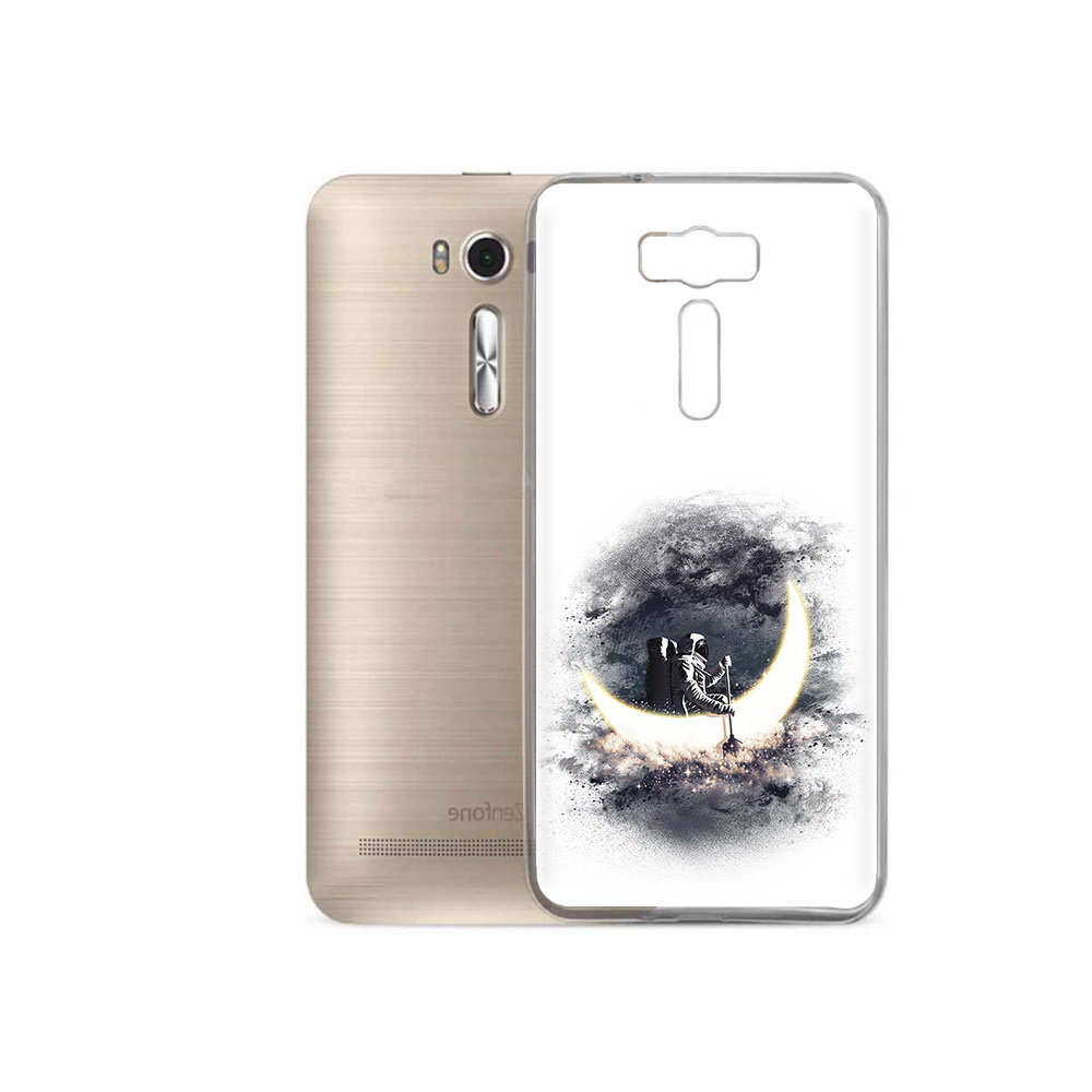 

Чехол MyPads Tocco для Asus ZenFone 2 Laser (ZE500KL) лунный путешественник, Прозрачный, Tocco