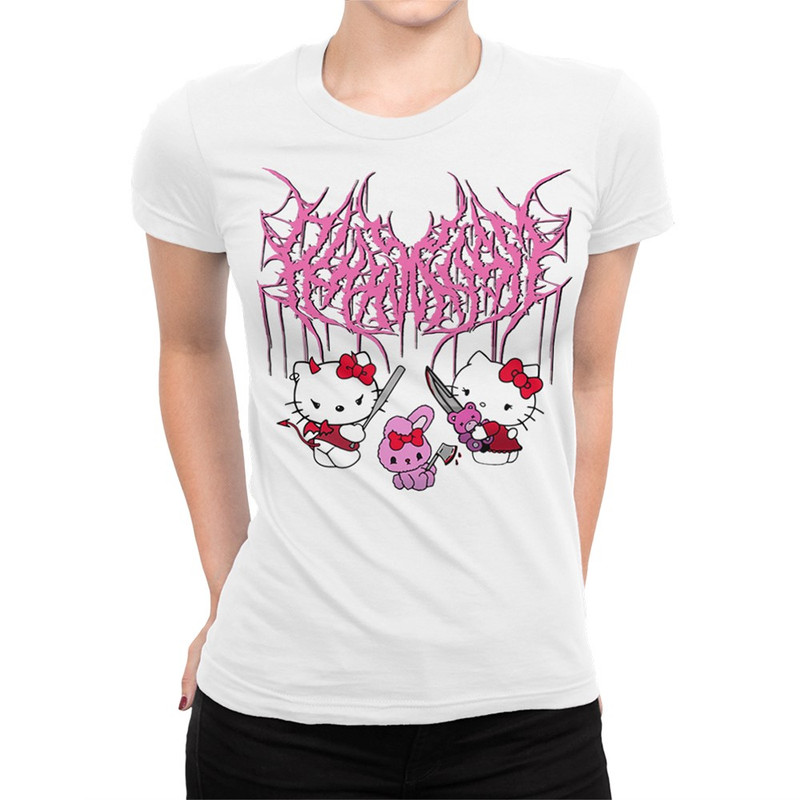 

Футболка женская Dream Shirts Hello Kitty Китти 1 белая L, Hello Kitty Китти 1