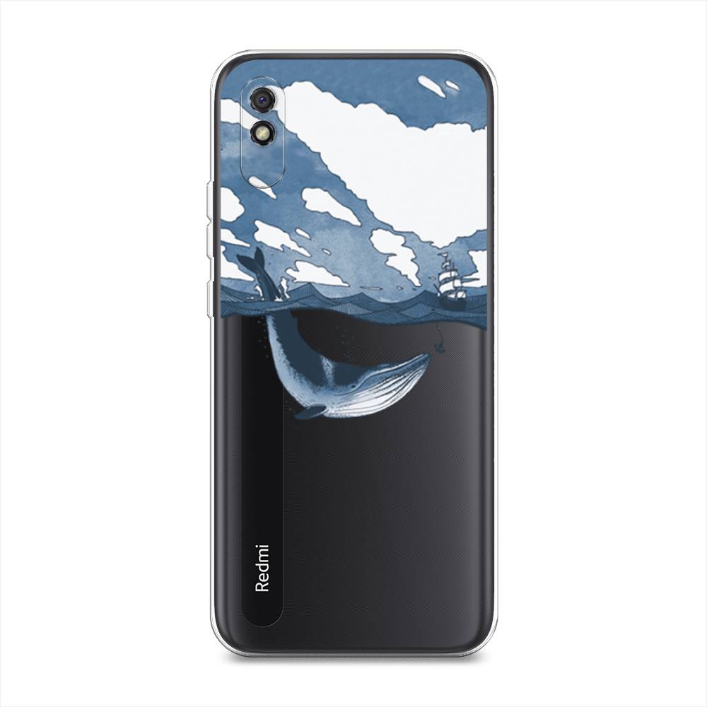 

Чехол на Xiaomi Redmi 9A "Большой кит", Синий, 38950-1