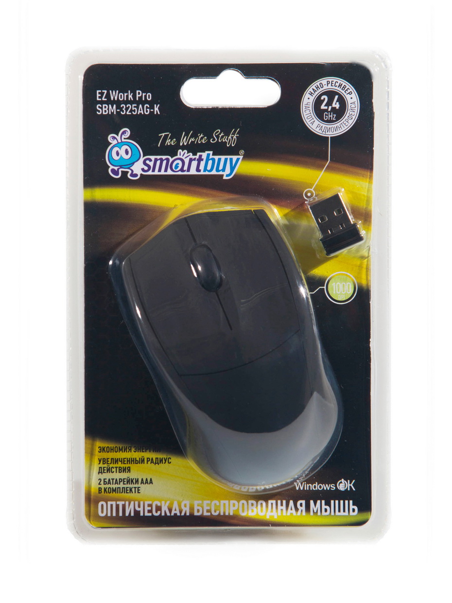 Беспроводная мышь Smartbuy 325AG (SBM-325AG-K)