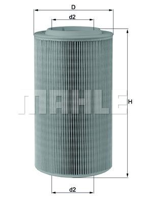 

Воздушный фильтр Mahle/Knecht LX2059
