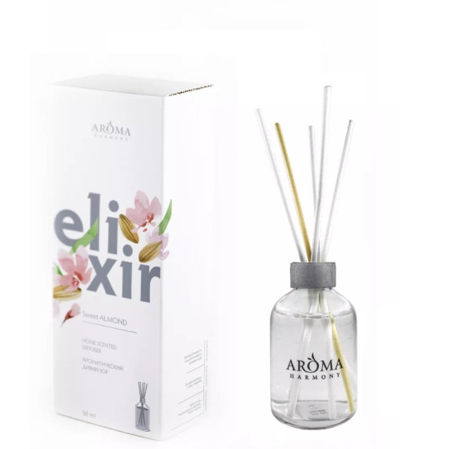 

Аромадиффузор Aroma Harmony Elixir Sweet Almond 50 мл