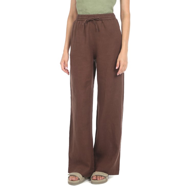 

Брюки женские Maison David ML2108 коричневые L, Коричневый, ML2108