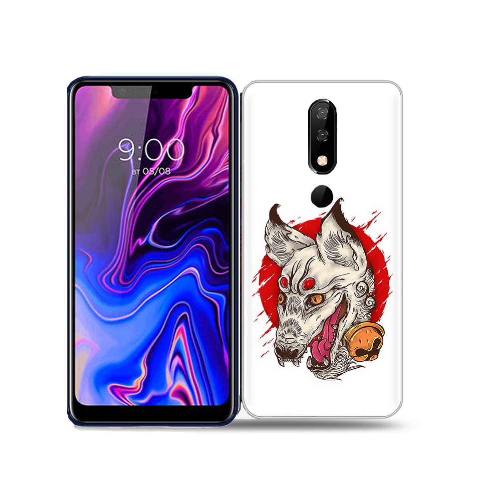 

Чехол MyPads Tocco для BQ 5732L страшная собака, Прозрачный, Tocco