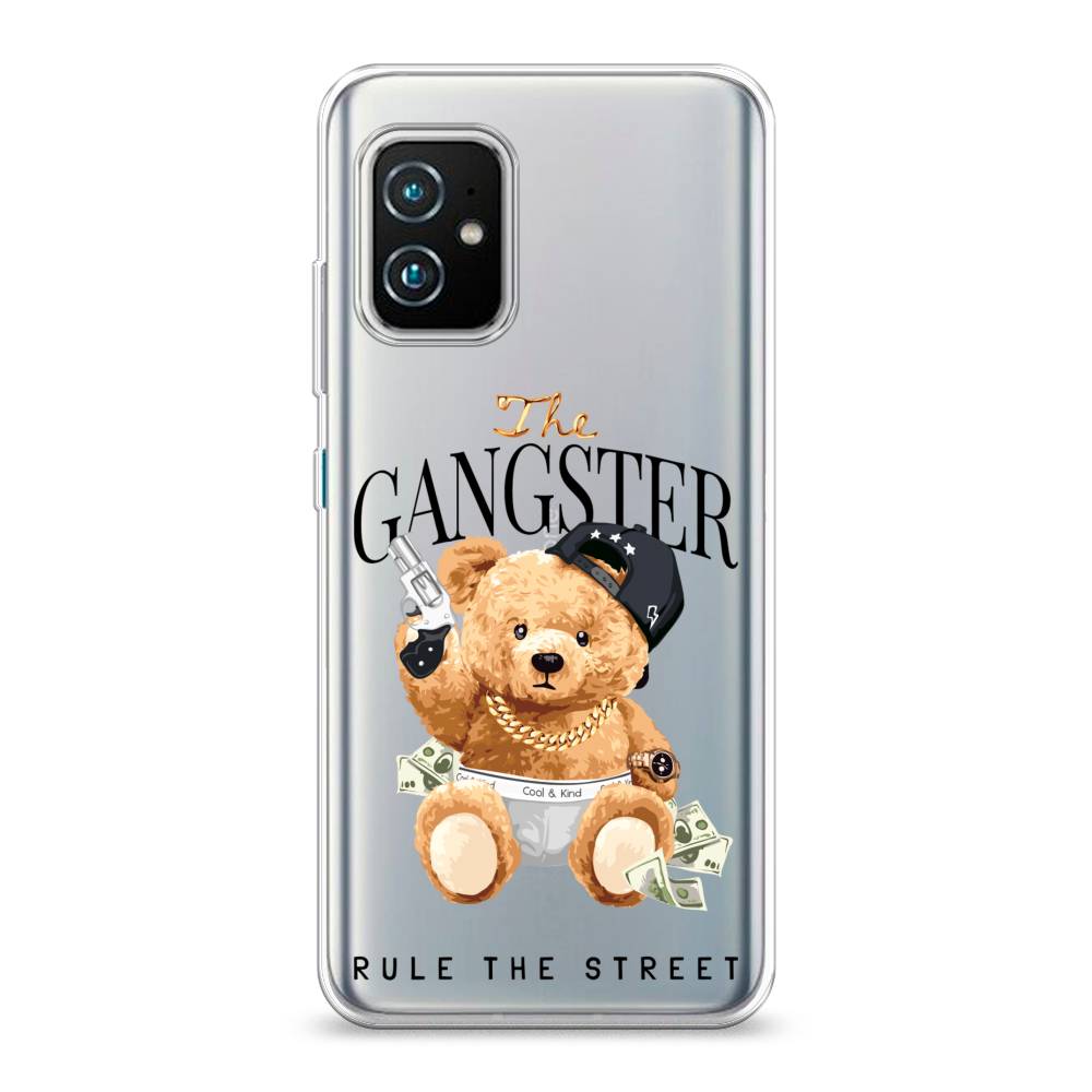 

Чехол на Asus ZenFone 8 "The Gangster", Бежевый;серый;черный, 44450-6