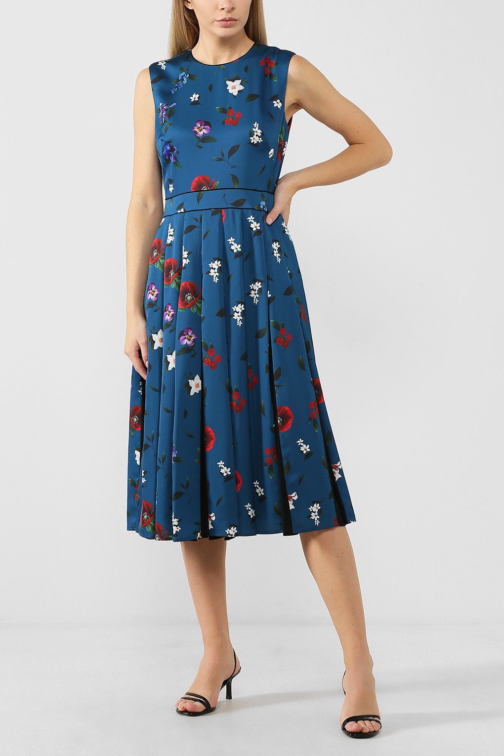 

Платье женское HOBBS 2058199 голубое 16, 2058199