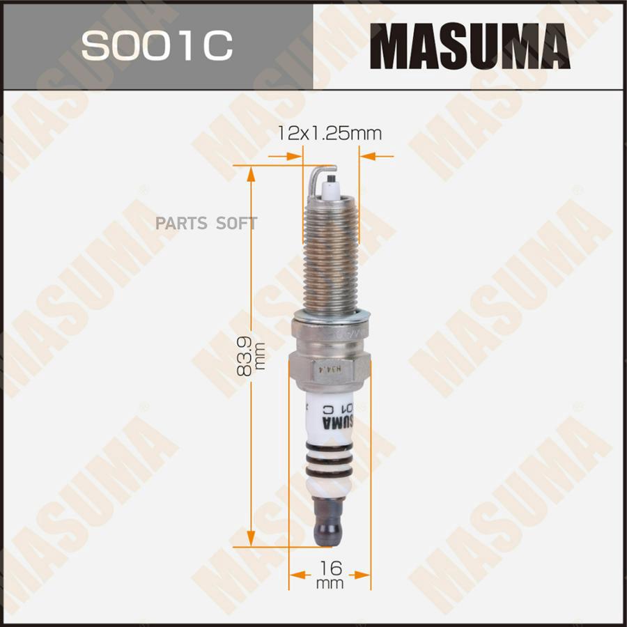 Свеча Зажигания Masuma Lzkr6b-10e(1578) Masuma арт. S001C