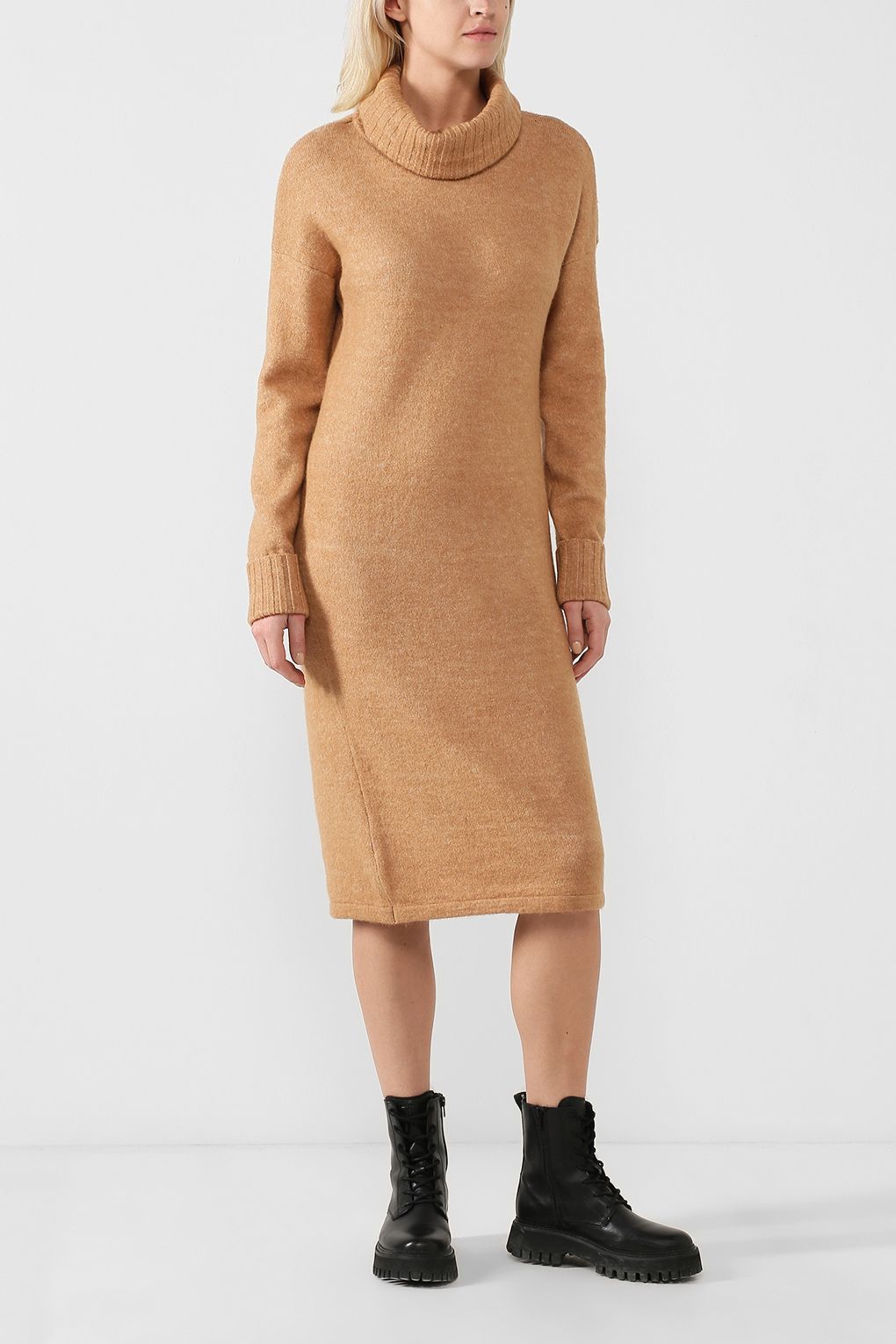 фото Платье женское vero moda 10232617 коричневое m