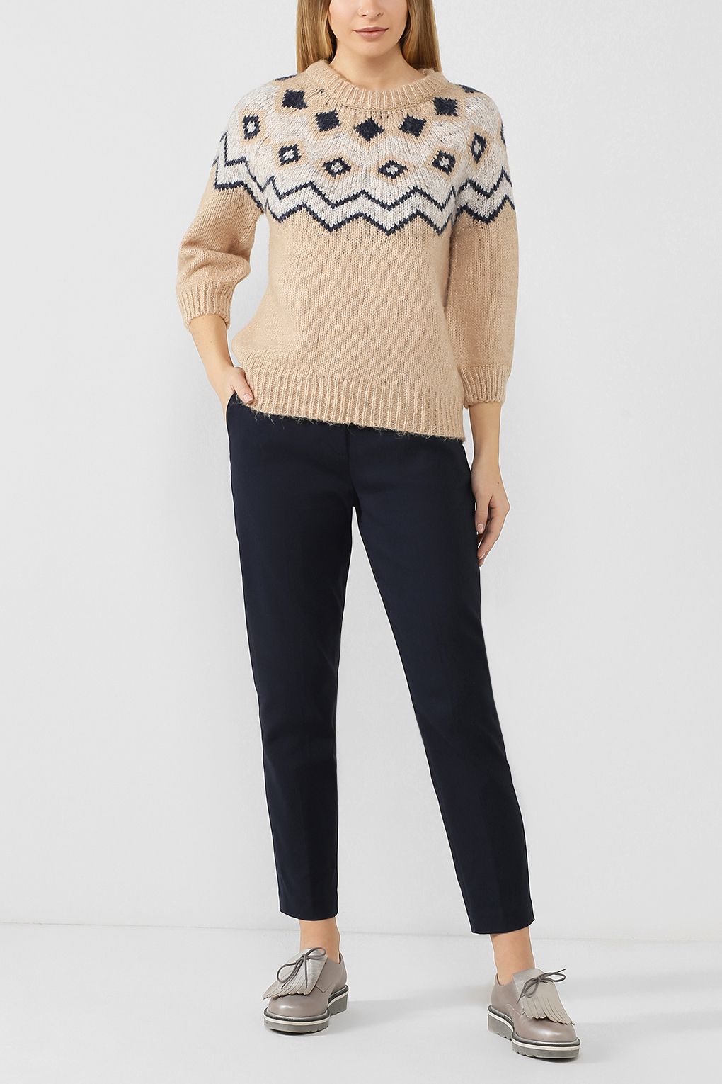 

Джемпер женский Vero Moda коричневый, 10232596