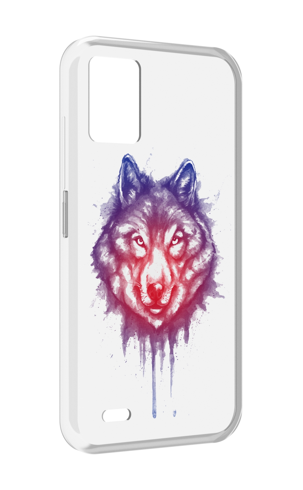 

Чехол MyPads пушистый волк для UMIDIGI Bison 1, Прозрачный, Tocco