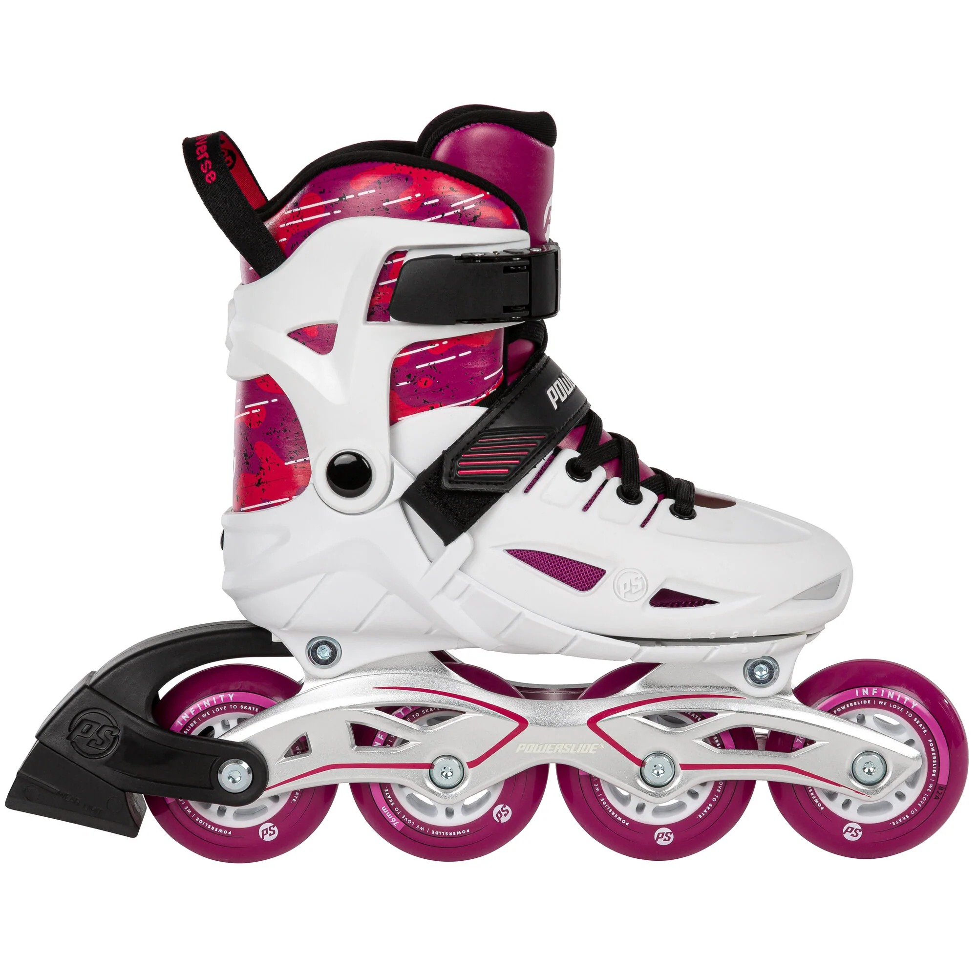 

Роликовые Коньки Powerslide 2022 Universe 4W Pink (Eur:37-40), Universe 4W