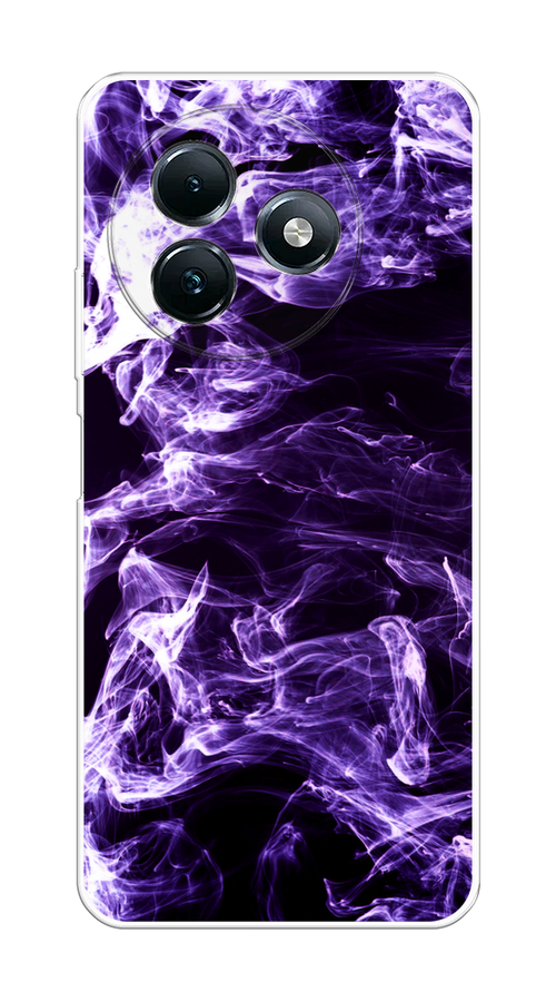 

Чехол на Itel S24 "Фиолетовый дым", Фиолетовый;белый;черный, 3202050-1