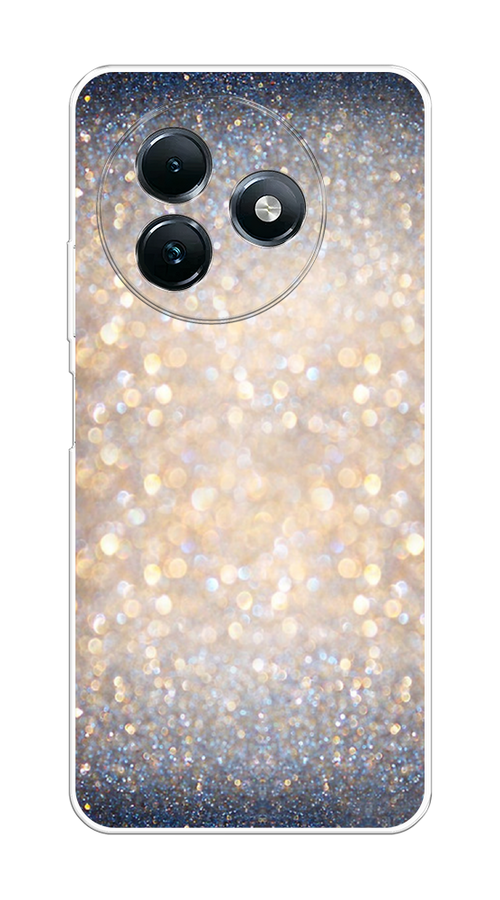 

Чехол на Itel S24 "Мерцание рисунок", Желтый;серый, 3202050-1