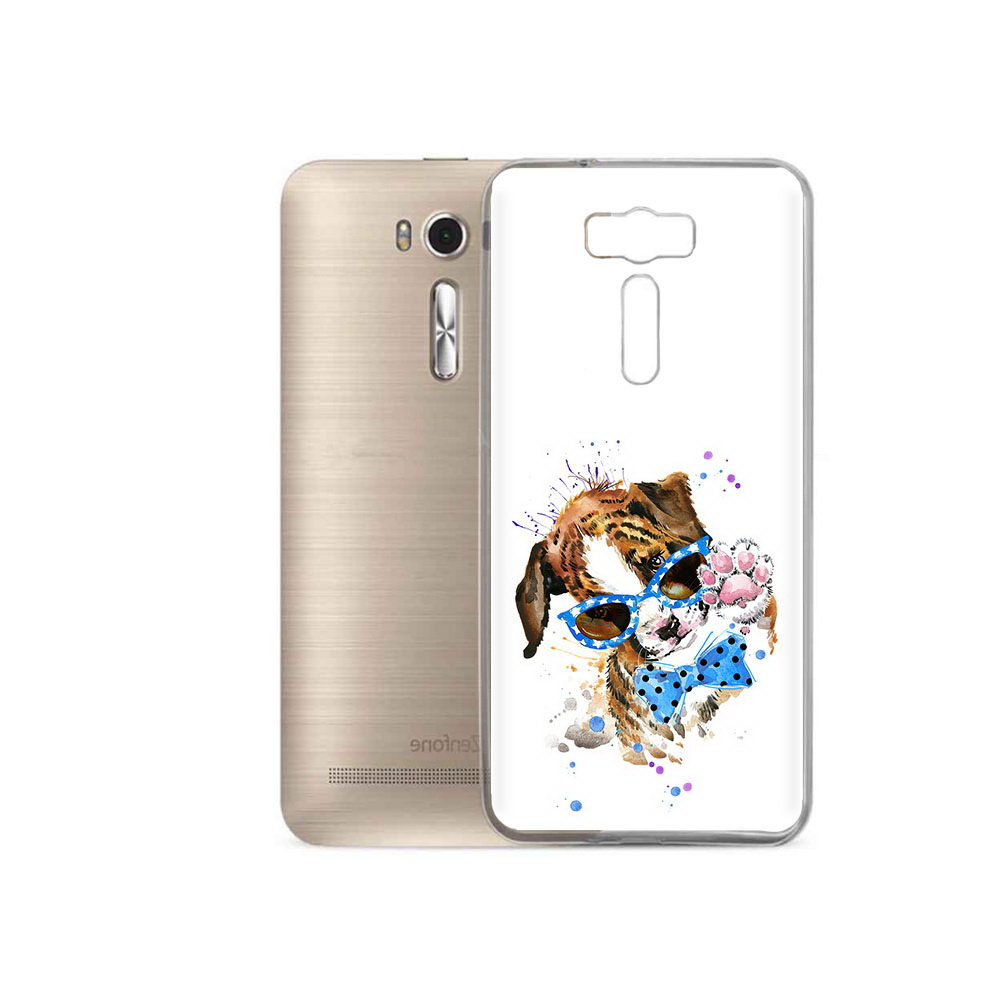 

Чехол MyPads Tocco для Asus ZenFone 2 Laser (ZE500KL) лапочка, Прозрачный, Tocco