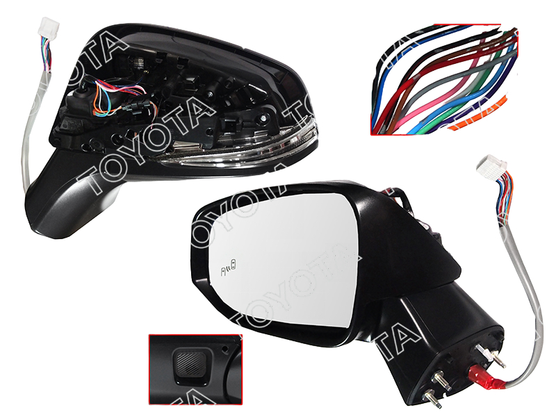 

Зеркало Toyota Rav4 19- Lh (левый) 12 Конт. TOYOTA арт. 87940-42F00