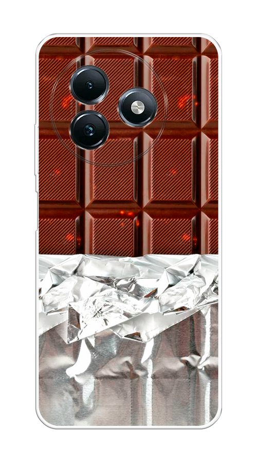 

Чехол на Itel S24 "Шоколад в обертке", Коричневый, 3202050-1