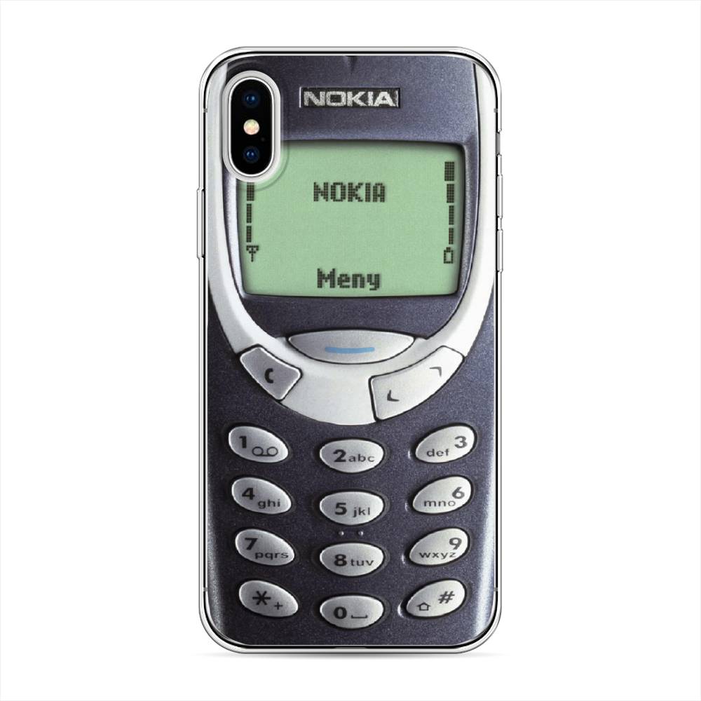 

Чехол Awog на Apple iPhone XS (10S) / Айфон XS (10S) "Нокия", Разноцветный, 11850-5