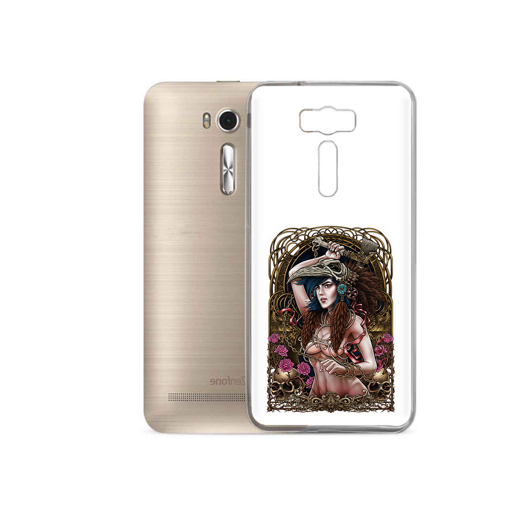 

Чехол MyPads Tocco для Asus ZenFone 2 Laser (ZE500KL) красивая девушка рисунок, Прозрачный, Tocco