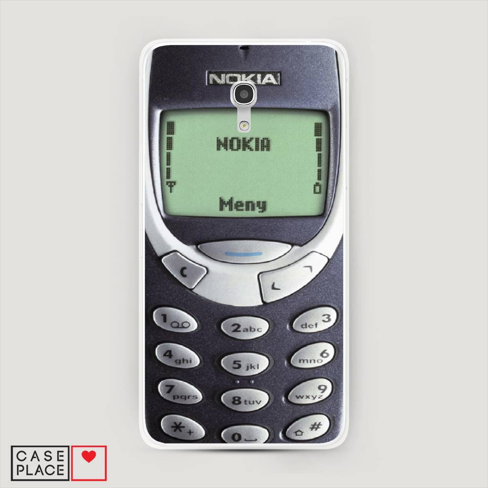 

Силиконовый чехол "Нокия" на Alcatel Pixi 4 (5) 5045D, Нокия