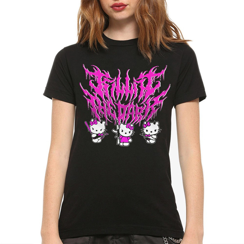 

Футболка женская Dream Shirts Hello Kitty Хелло 1 черная S, Hello Kitty Хелло 1