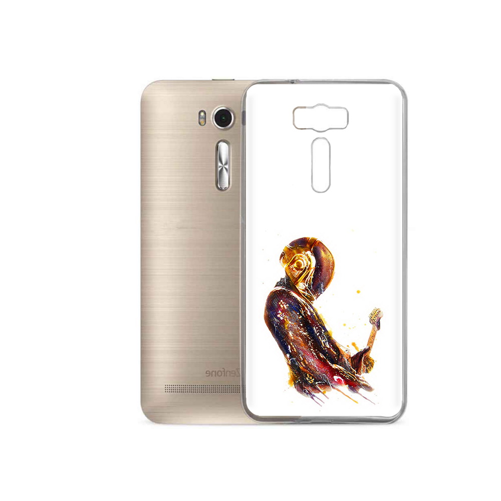 

Чехол MyPads Tocco для Asus ZenFone 2 Laser (ZE500KL) космо-музыкант, Прозрачный, Tocco