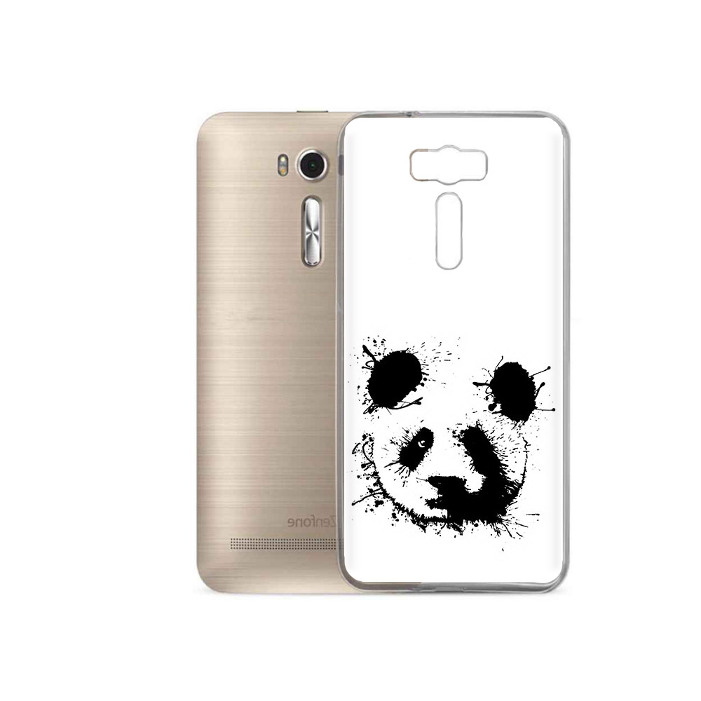 

Чехол MyPads Tocco для Asus ZenFone 2 Laser (ZE500KL) клякса-панда, Прозрачный, Tocco
