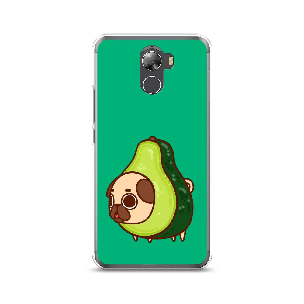 

Чехол на Wileyfox Swift 2 "Мопс авокадик", Зеленый, 210350-1