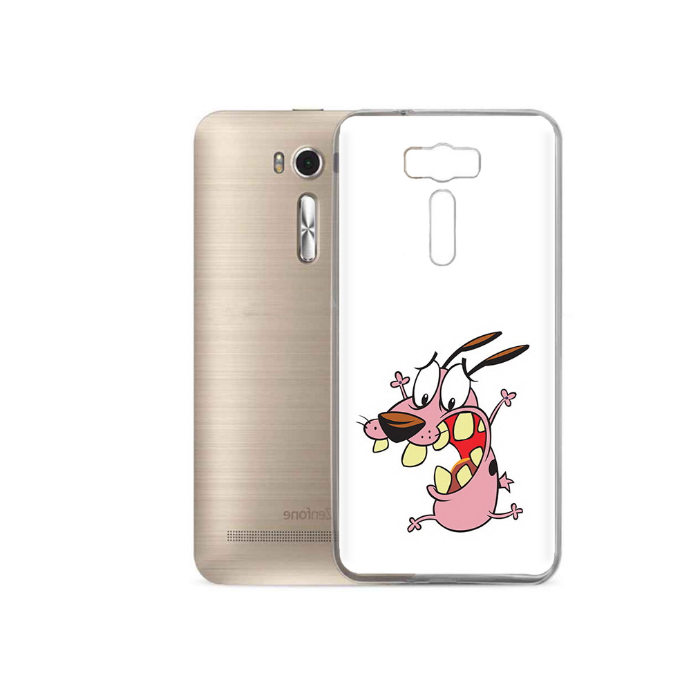 

Чехол MyPads Tocco для Asus ZenFone 2 Laser (ZE500KL) зубастый бобик, Прозрачный, Tocco